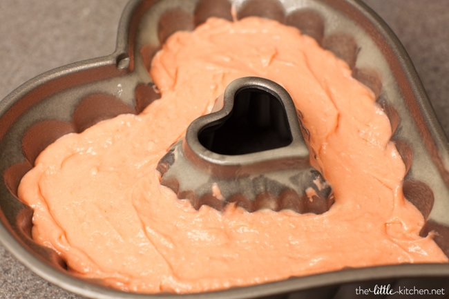 Heart-Shaped Pink Velvet Bundt Cake from thelittlekitchen.net Heart-Shaped Pink Velvet Bundt Cake from thelittlekitchen.net