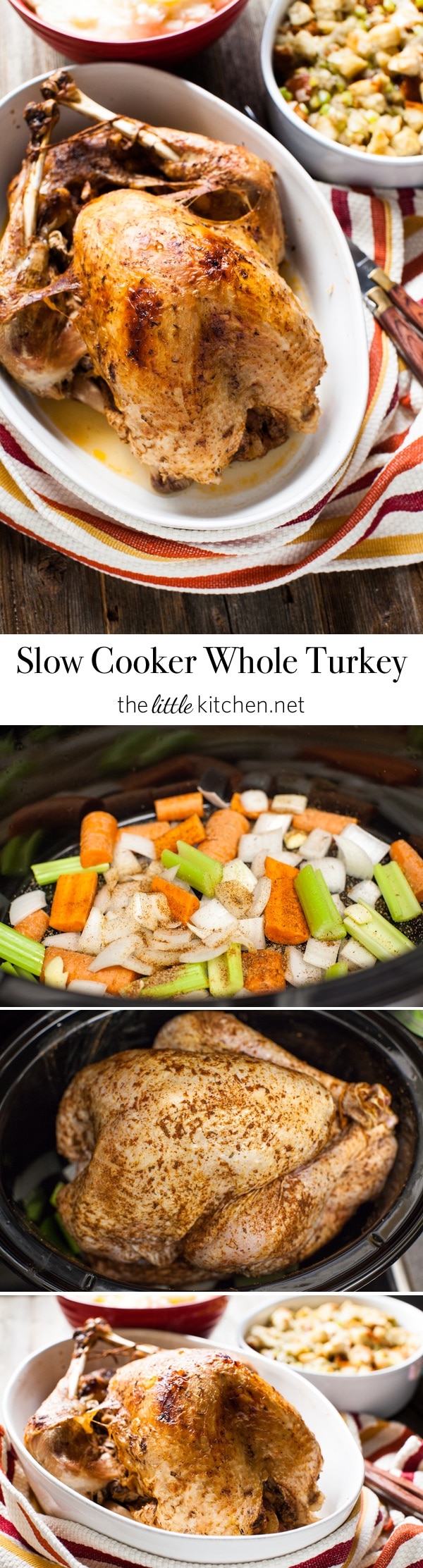 Slow Cooker Whole Turkey from thelittlekitchen.net Slow Cooker Whole Turkey from thelittlekitchen.net