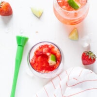 strawberry gin and tonic thelittlekitchen.net