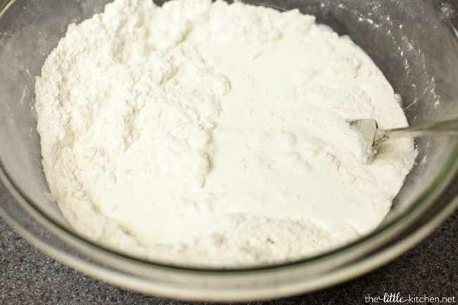 Strawberries and Cream Scones with White Chocolate Glaze from thelittlekitchen.net Strawberries and Cream Scones with White Chocolate Glaze from thelittlekitchen.net