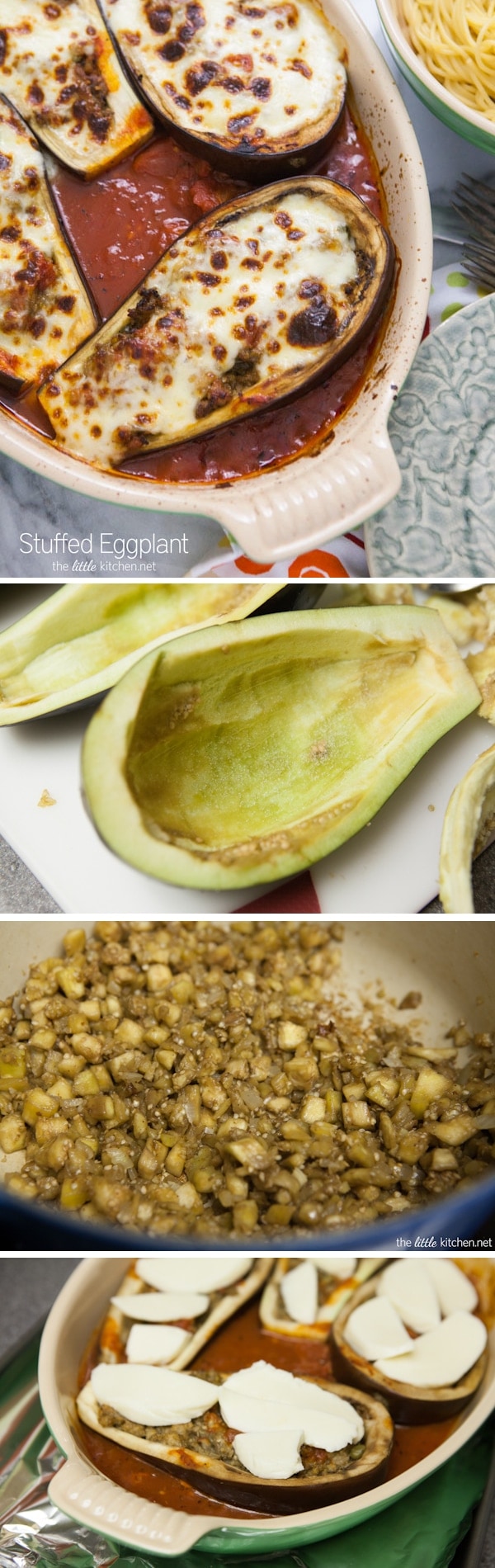 Stuffed Eggplant Recipe from thelittlekitchen.net Stuffed Eggplant Recipe from thelittlekitchen.net