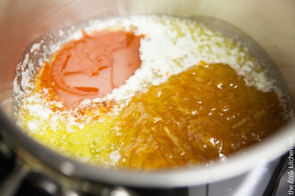 Sweet and Spicy Four Ingredient Chicken Wings from thelittlekitchen.net Sweet and Spicy Four Ingredient Chicken Wings from thelittlekitchen.net