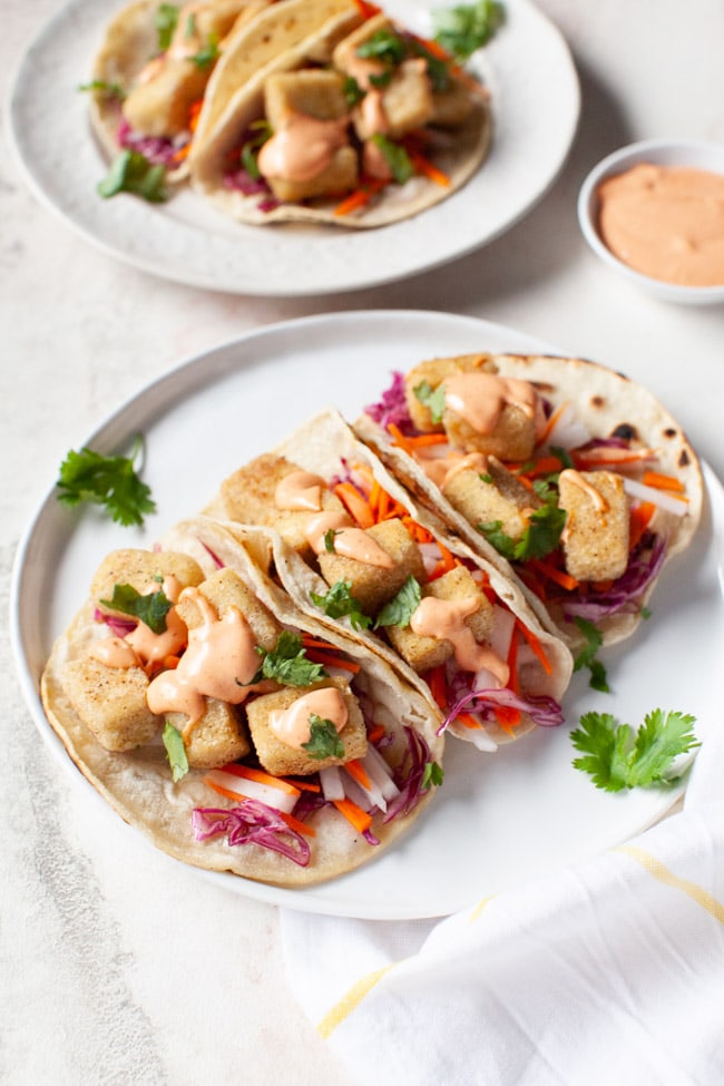 Tofu Tacos Recipe from The Little Kitchen