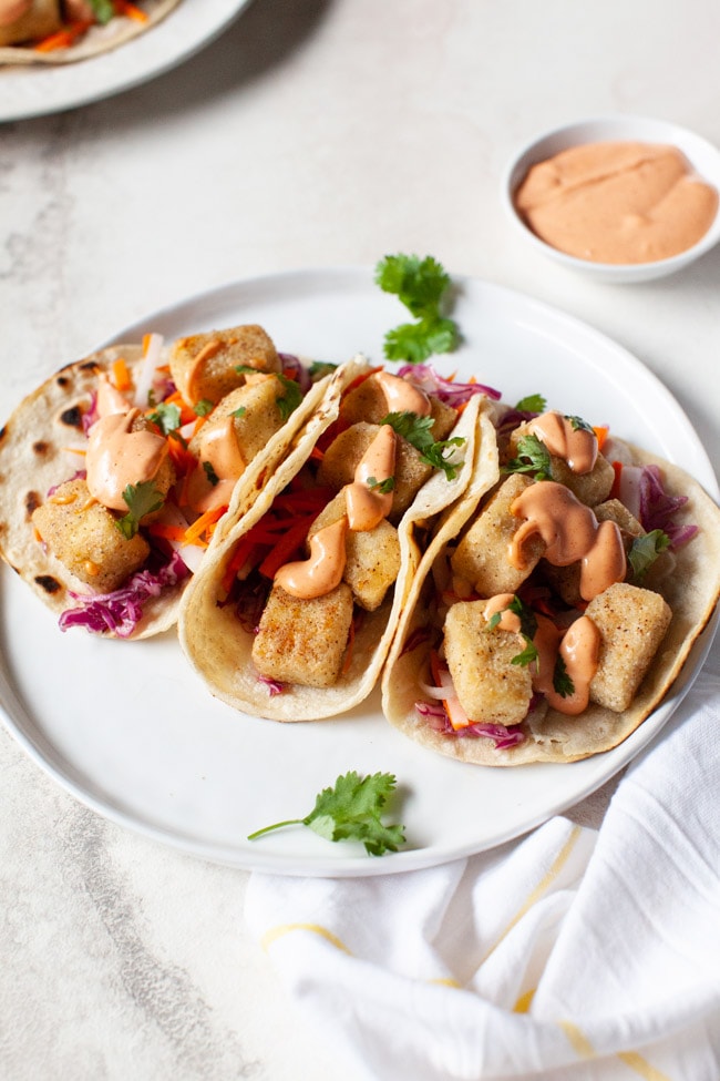 Tofu Tacos Recipe from The Little Kitchen