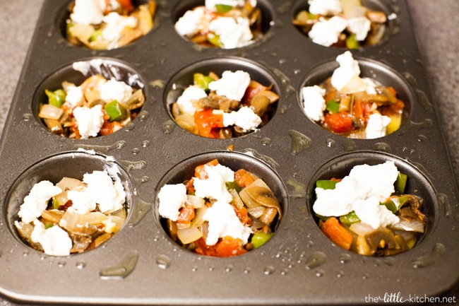 Tomato and Cheese Omelette Muffins from thelittlekitchen.net Tomato and Cheese Omelette Muffins from thelittlekitchen.net