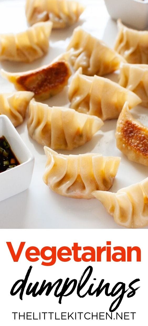 Vegetarian Dumplings from thelittlekitchen.net Vegetarian Dumplings from thelittlekitchen.net