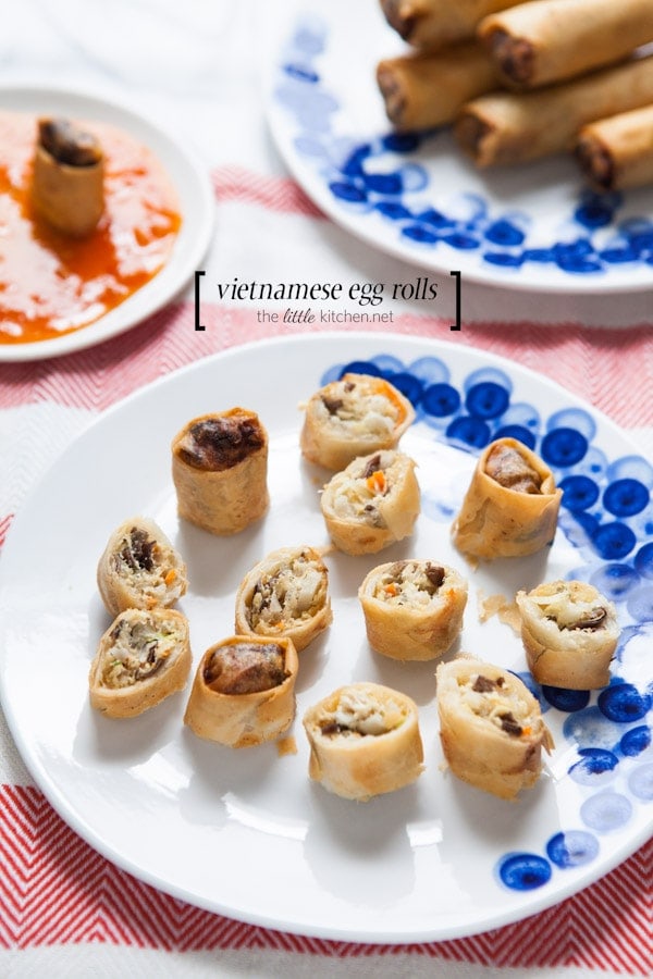 Vietnamese Egg Rolls from thelittlekitchen.net Vietnamese Egg Rolls from thelittlekitchen.net